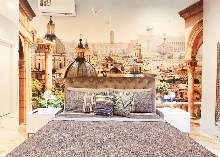Il Magnifico Superior 400m From Tiburtina Railway Station And 290m From Metro Bed & Breakfast 4*