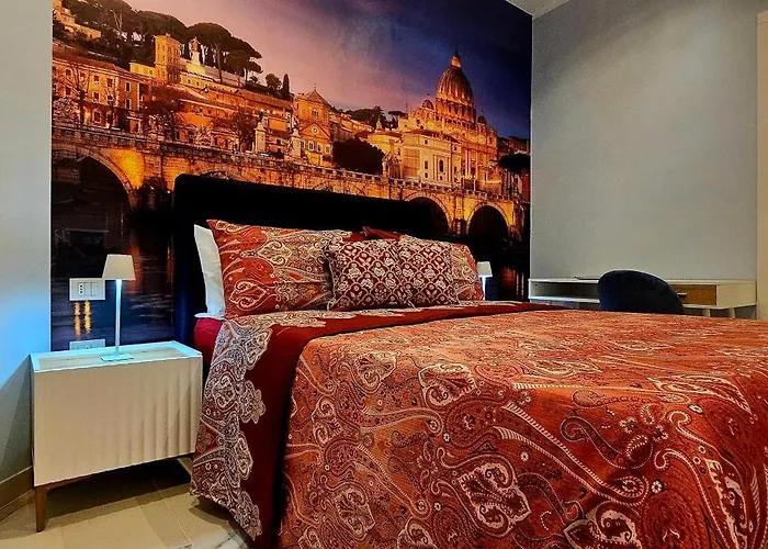 Bed & Breakfast Il Magnifico Superior 400m From Tiburtina Railway Station And 290m From Metro